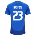 Maillot de foot Italie Alessandro Bastoni #23 Domicile vêtements Europe 2024 Manches Courtes